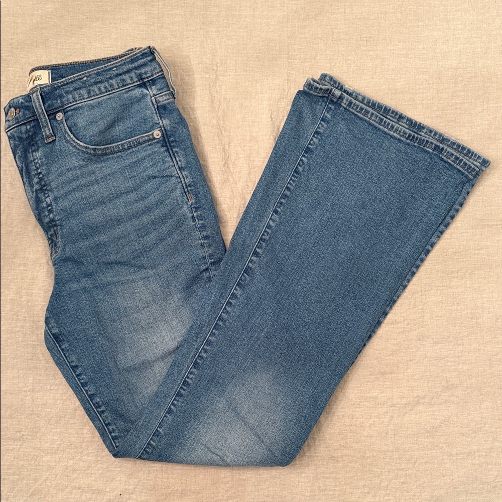 Madewell Skinny Flare Blue Jeans